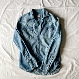 Zara Denim Shirt Men's Small
